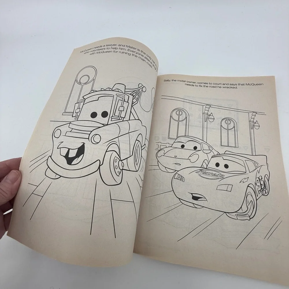 Disney Pixar Cars The Fast Lane Activity Book Model Mcqueen‎ Build Fun Games
